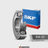 634 2Z-SKF | ตลับลูกปืนเม็ดกลมร่องลึก ฝาเหล็ก